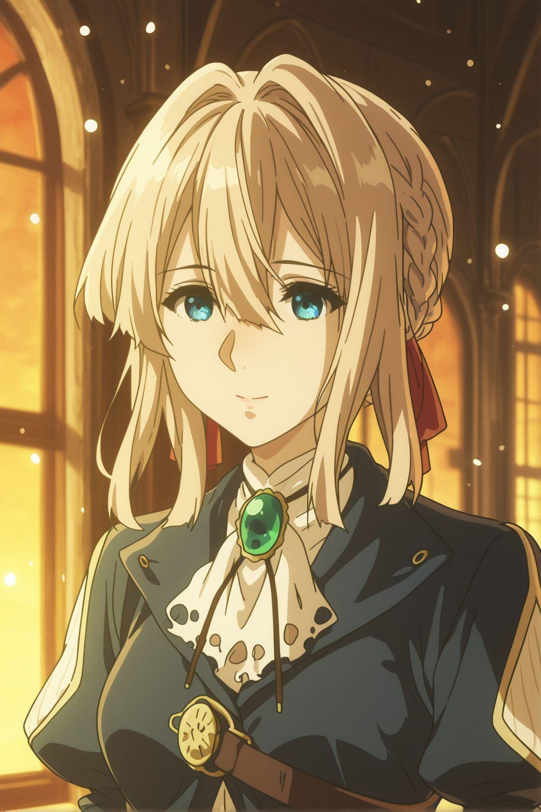 Violet Evergarden — AI character