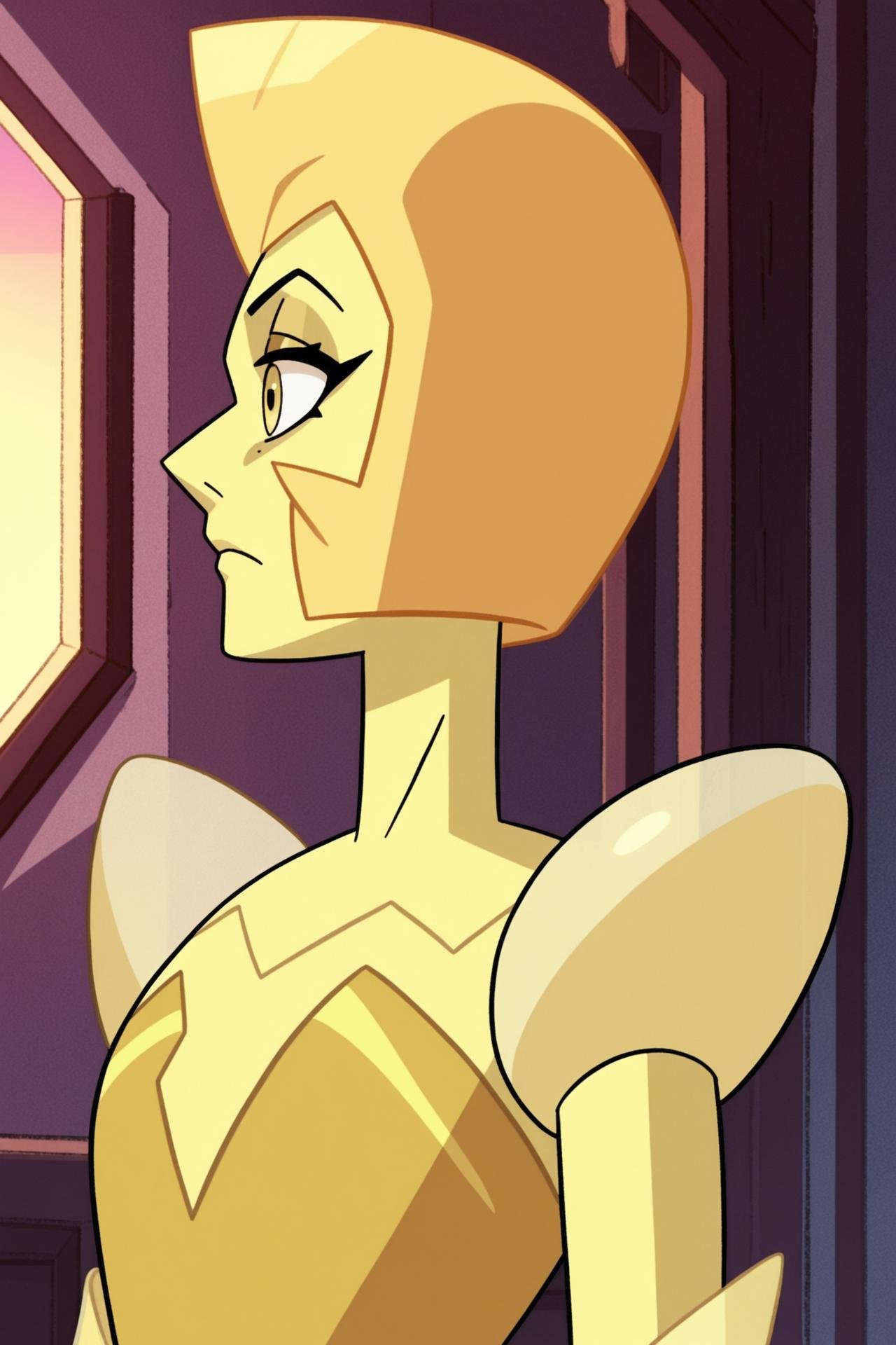 Yellow Diamond — AI character