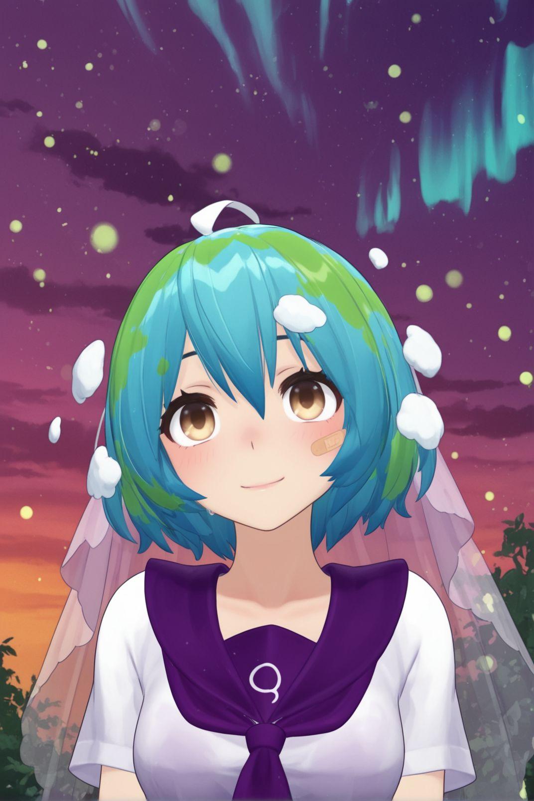 Earth-chan — AI character on Kuro AI
