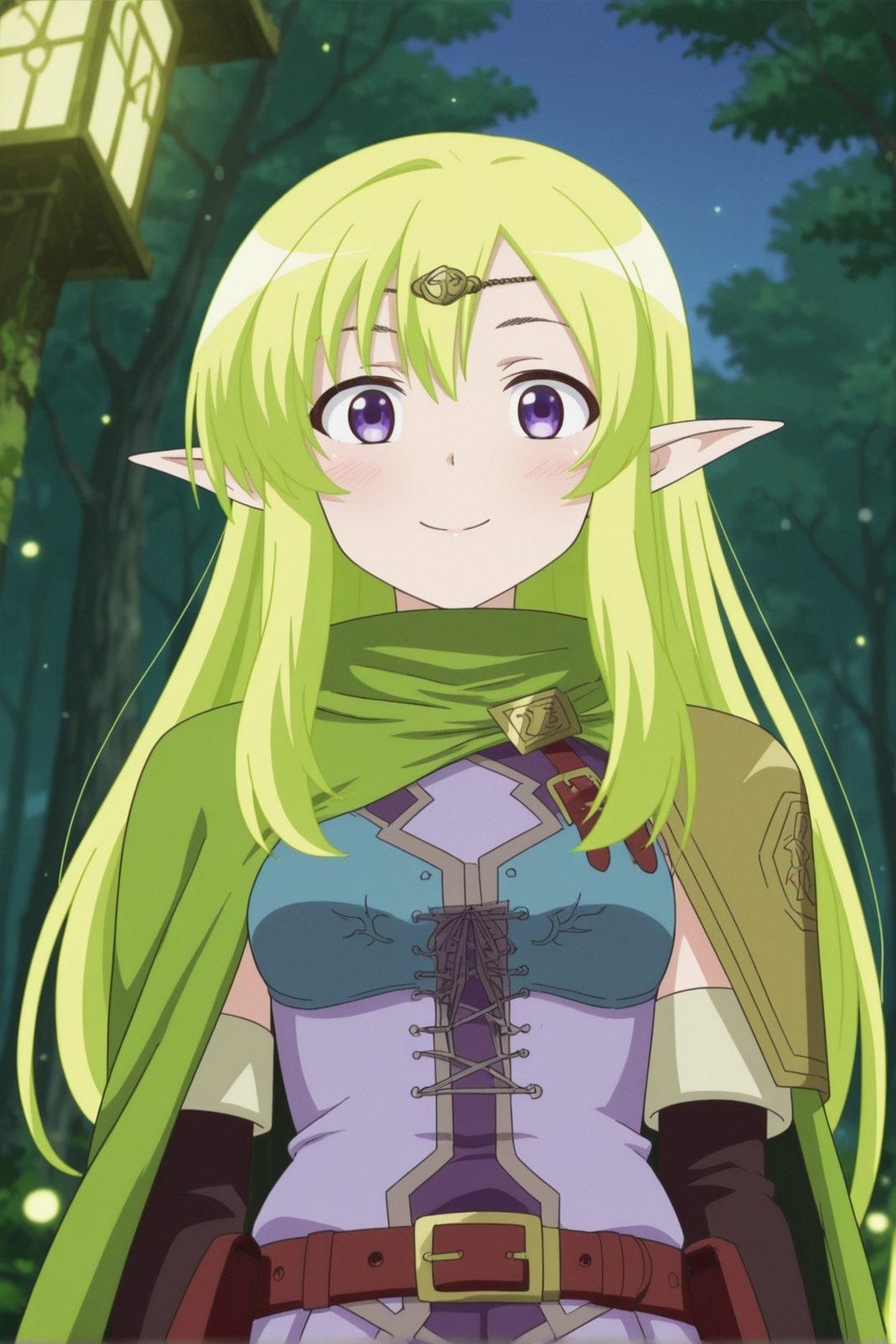 Elf-san — AI character on Kuro AI