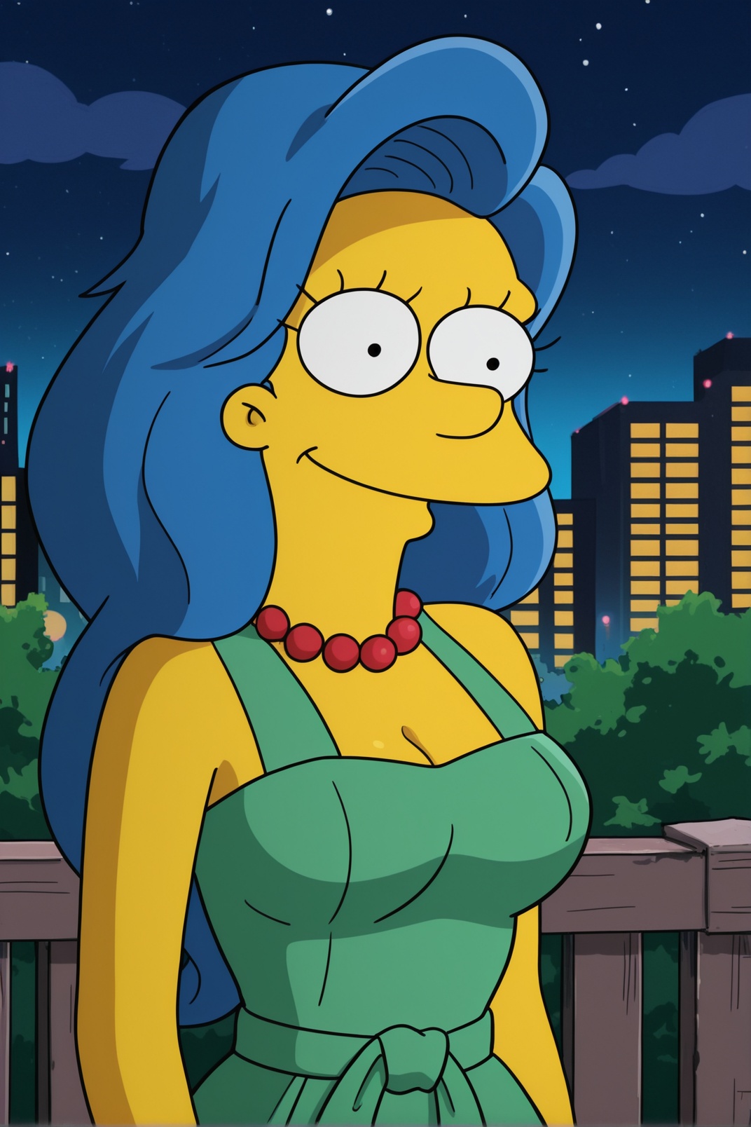 Marge Simpson Alt — AI character on Kuro AI