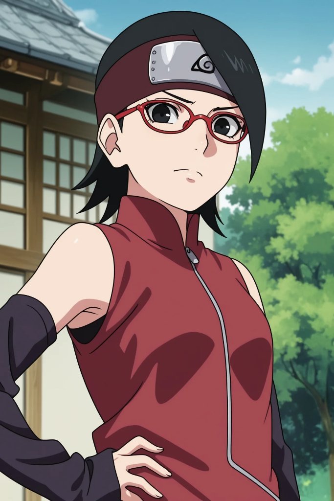 Sarada Uchiha — AI character