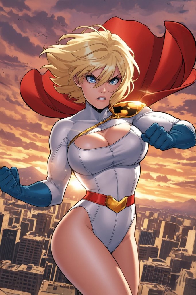 Power Girl — AI character on Kuro AI