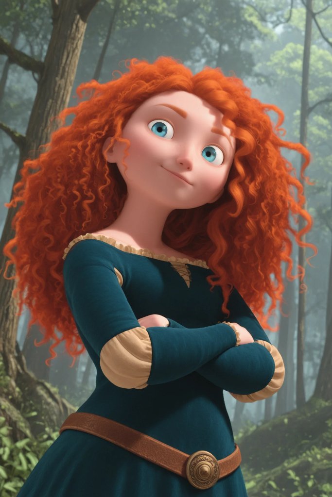 Merida of DunBroch — AI character on Kuro AI
