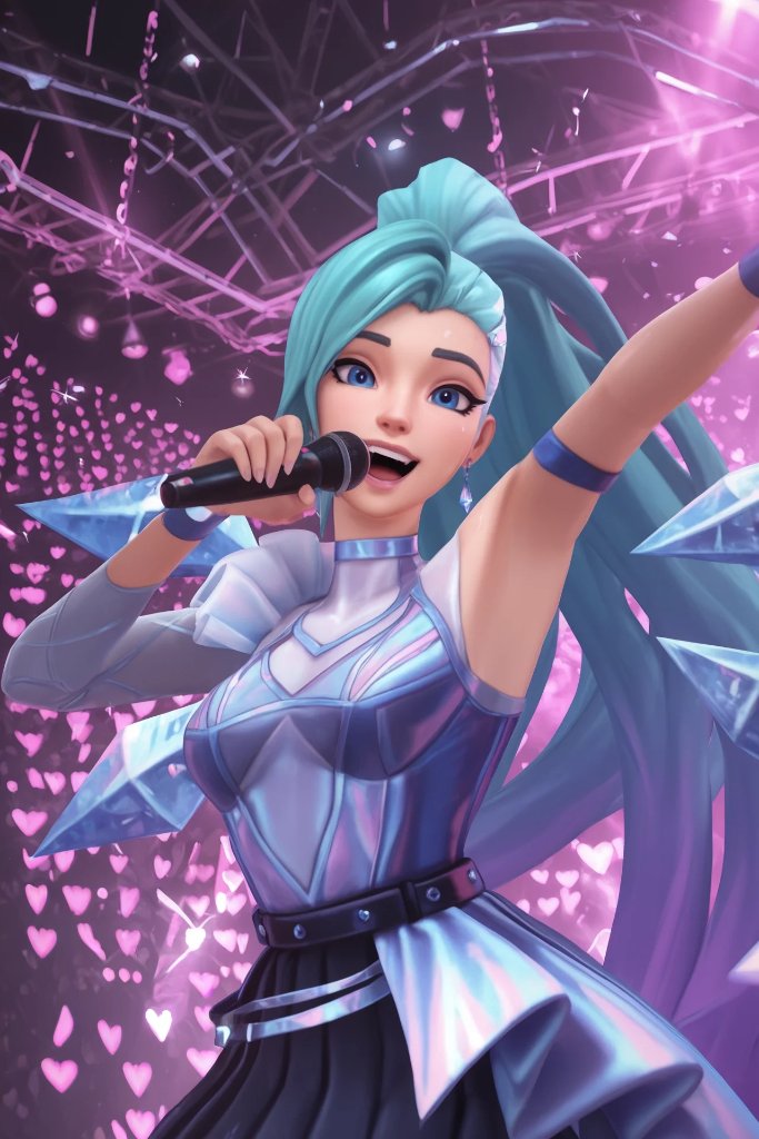 Seraphine K/DA — AI character