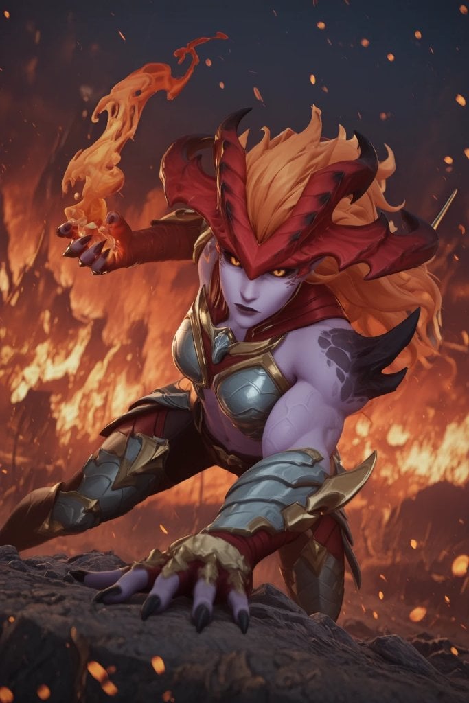 Shyvana — AI character on Kuro AI