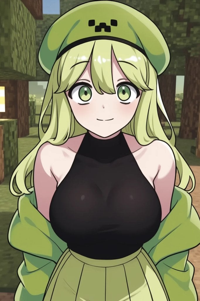 Creeper Girl — AI character on Kuro AI