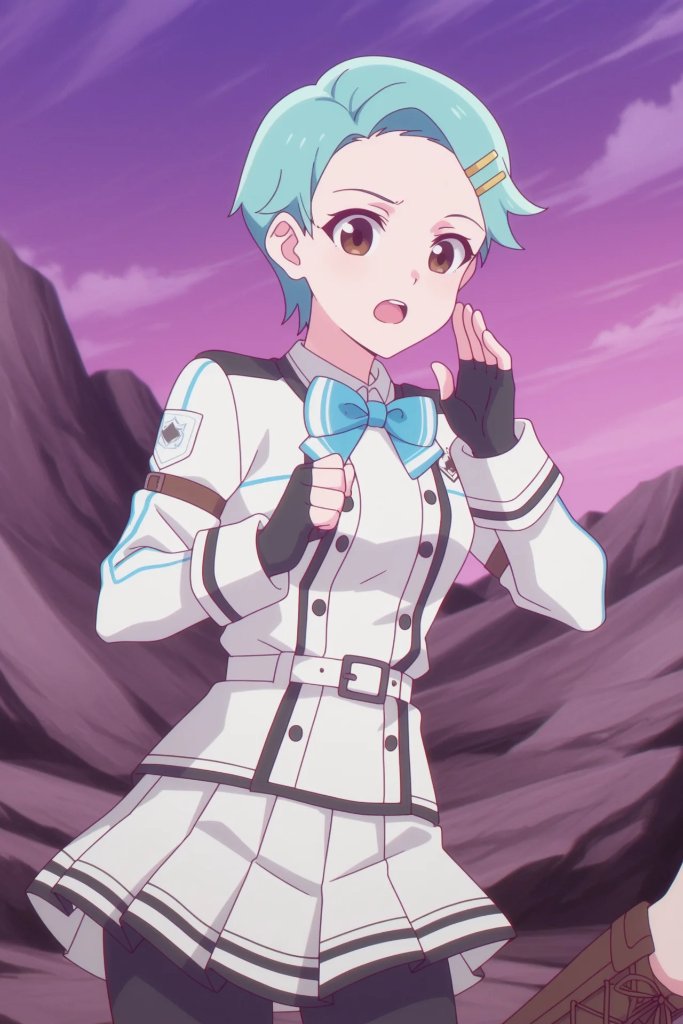 Blue Haired Apostle — AI character