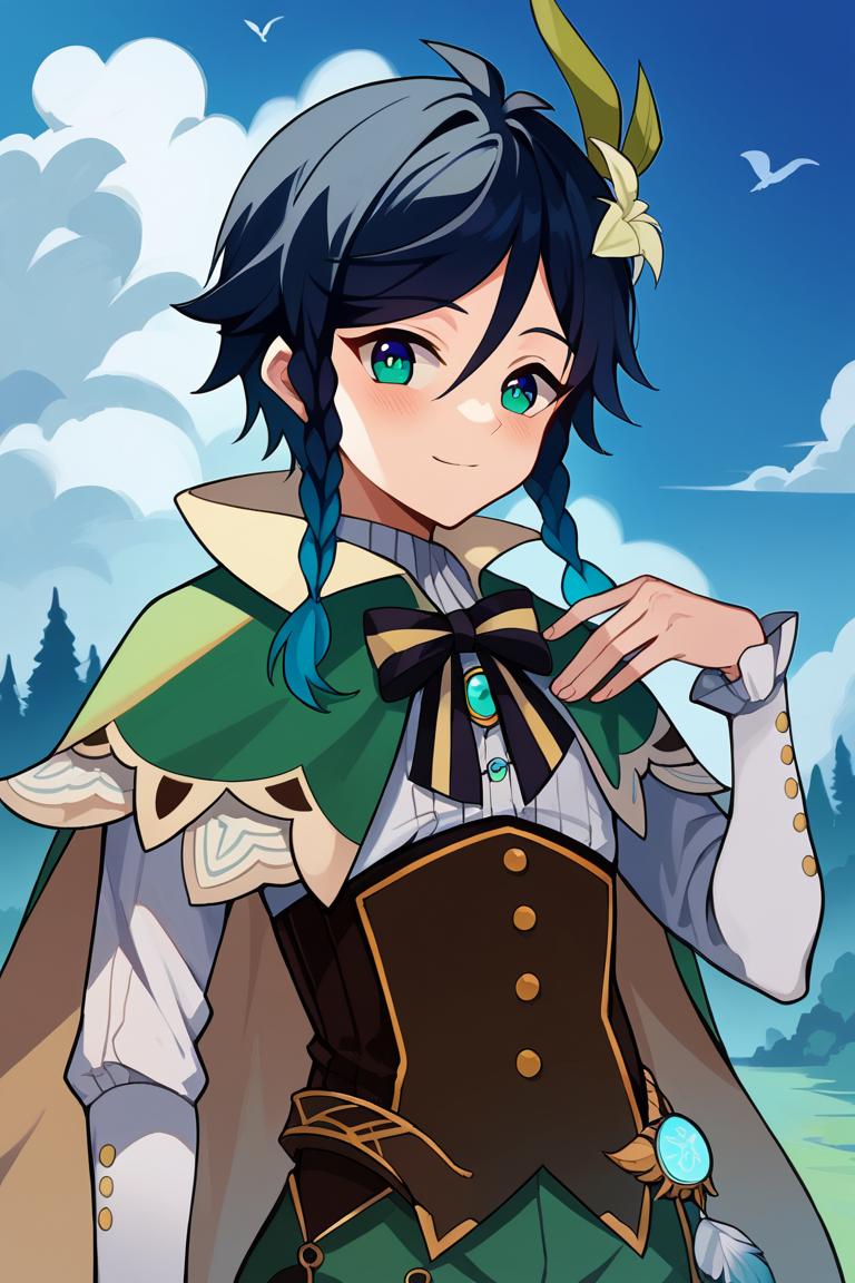Venti (male) — AI character
