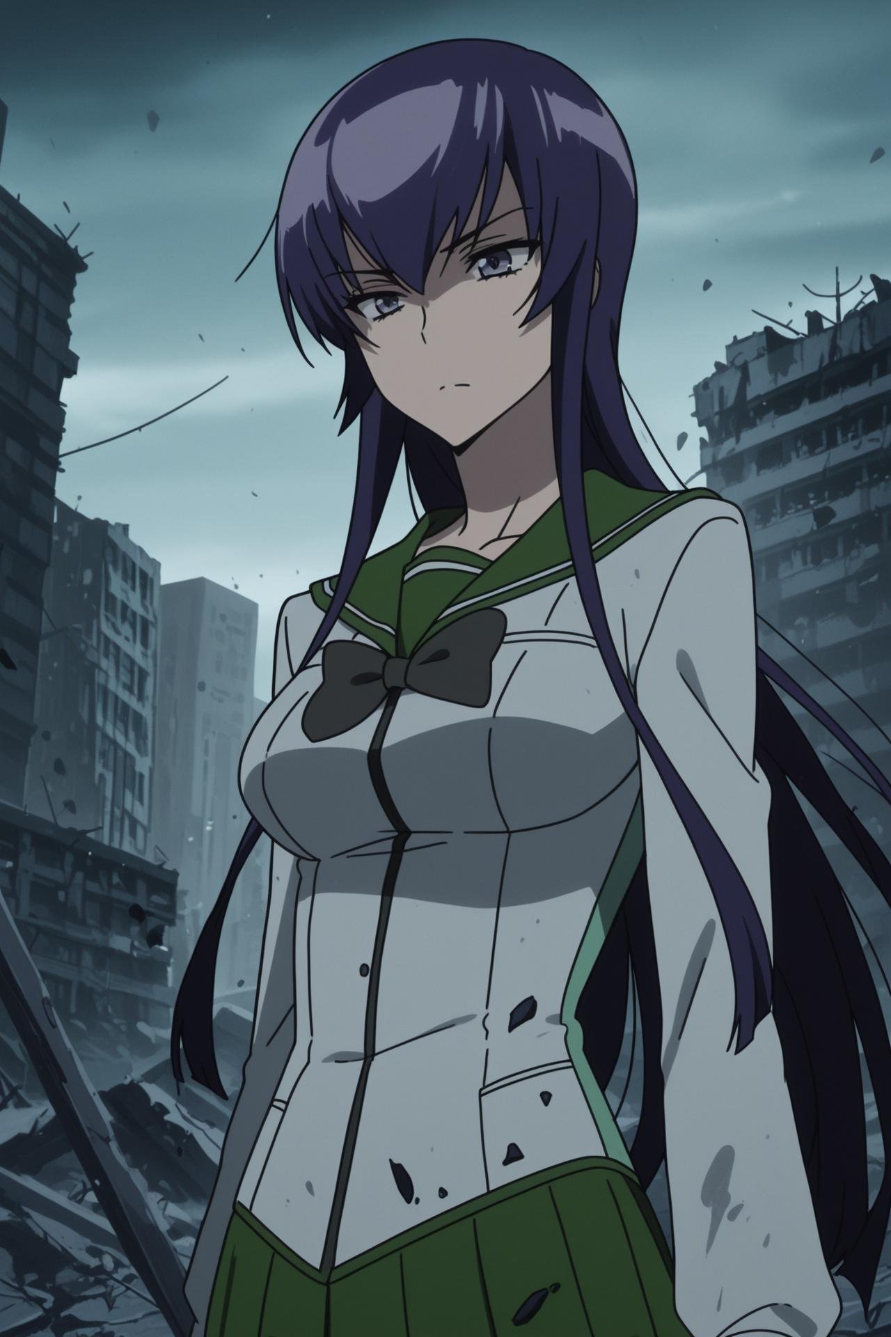 Saeko Busujima — AI character